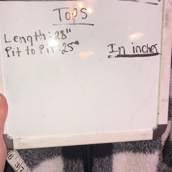 Membersmark cozy Sherpa size large checkered sweatshirt warm black and w… - Picture 6 of 6